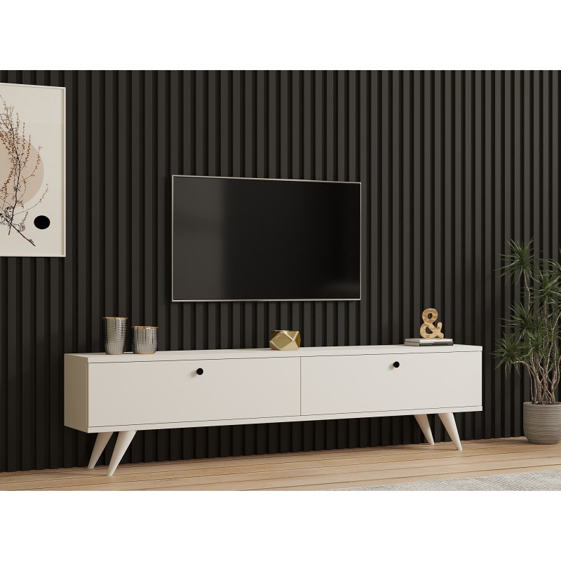 TV Stand Paris - White White