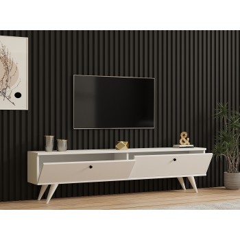 TV Stand Paris - White White