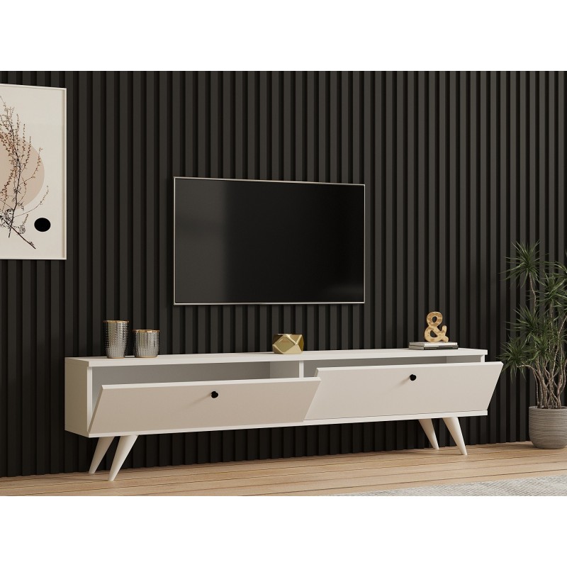 TV Stand Paris - White White