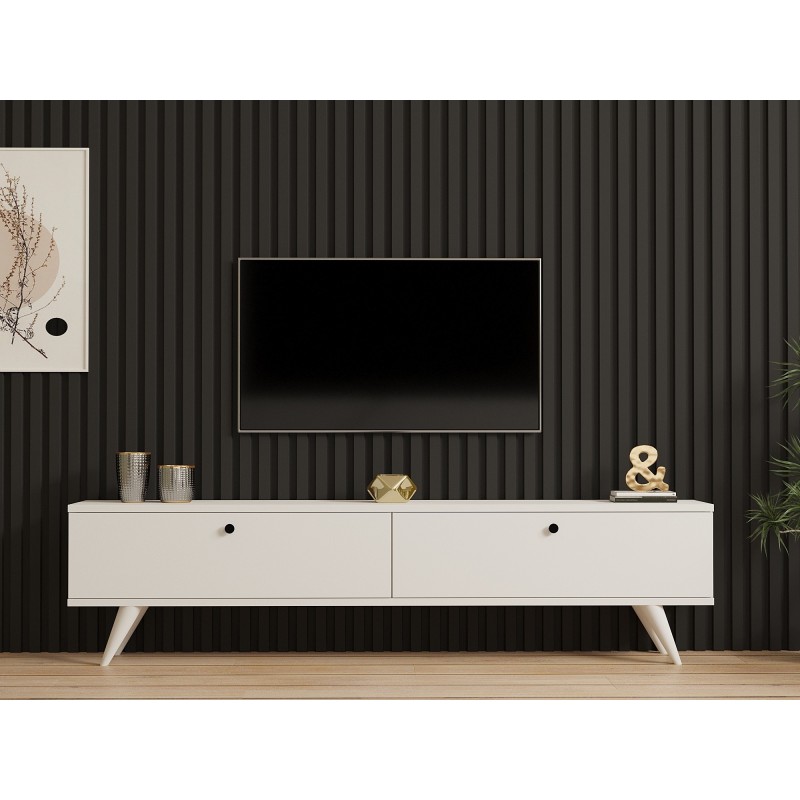 TV Stand Paris - White White