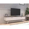 TV Stand Paris - White, Walnut White
walnut