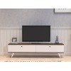 TV Stand Paris - White, Walnut White
walnut