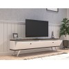 TV Stand Paris - White, Walnut White
walnut