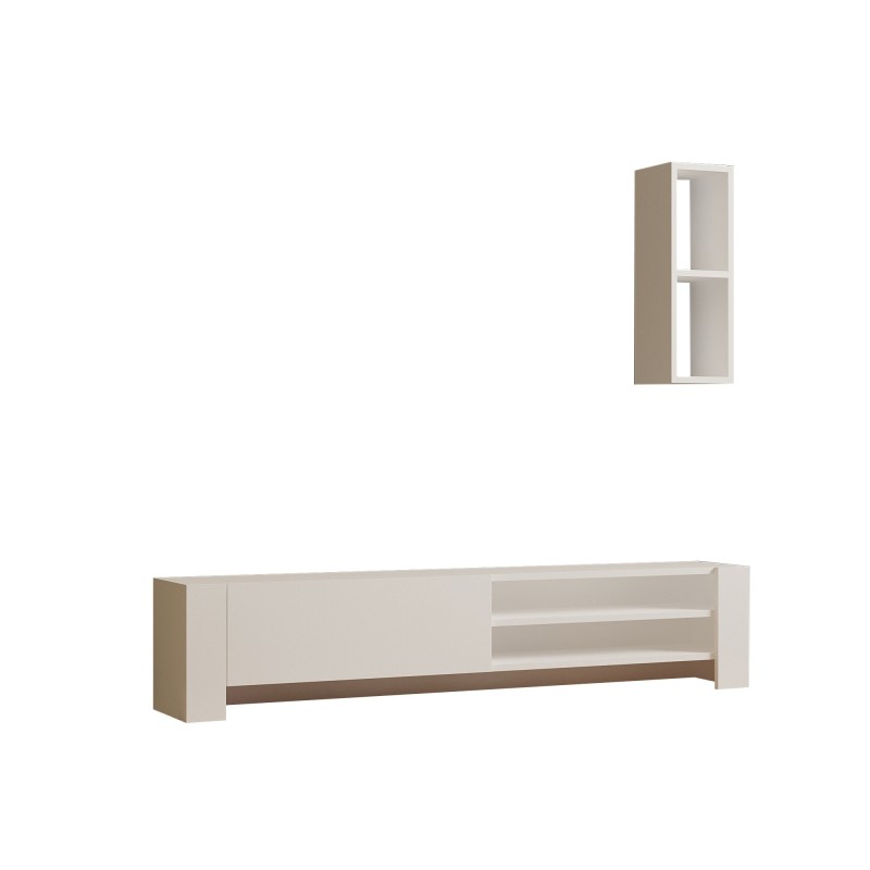TV Unit Naz - White White
