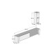 TV Unit Naz - White White TV Unit Naz - White White