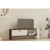 Hanah Home TV Stand Gaye - Walnut, White Walnut
White