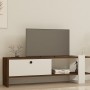TV Stand Gaye - Walnut, White Walnut
White