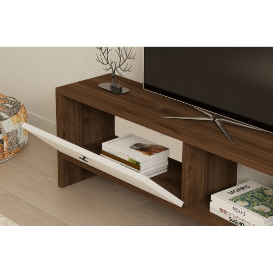 TV Stand Gaye - Walnut, White Walnut
White Hanah Home TV Stand Gaye - Walnut, White Walnut
White