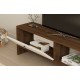 TV Stand Gaye - Walnut, White Walnut
White Hanah Home TV Stand Gaye - Walnut, White Walnut
White