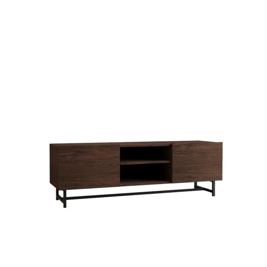 TV Stand Wood - Walnut Walnut TV Stand Wood - Walnut Walnut