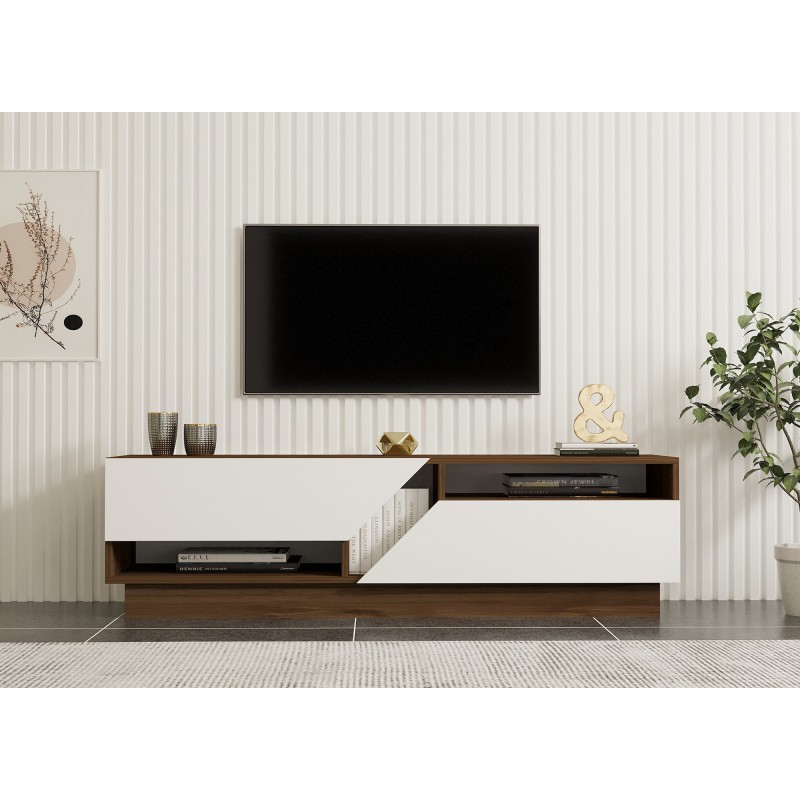 TV Stand Koza Walnut
White