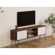 TV Stand Eva Walnut
White TV Stand Eva Walnut
White