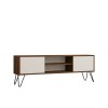 TV Stand Eva Walnut
White