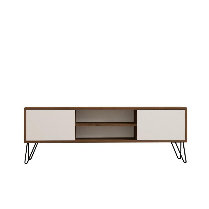 TV Stand Eva Walnut
White