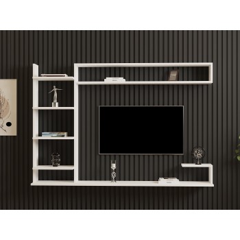 TV Unit Noble - White White