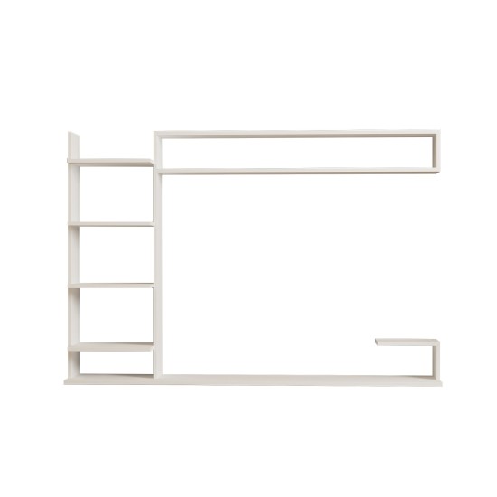 TV Unit Noble - White White TV Unit Noble - White White