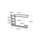 TV Unit Noble - Sapphire, Anthracite Sapphire
Anthracite TV Unit Noble - Sapphire, Anthracite Sapphire
Anthracite