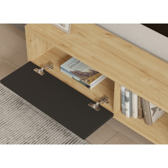 TV Stand Yonca Anthracite
Oak TV Stand Yonca Anthracite
Oak
