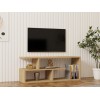 Έπιπλο Τηλεόρασης - Χρώμα Φυσικό - 100x30x40εκ