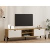 TV Stand Nost - Sapphire Oak, White Sapphire Oak
White