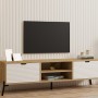 TV Stand Nost - Sapphire Oak, White Sapphire Oak
White