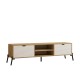 TV Stand Nost - Sapphire Oak, White Sapphire Oak
White TV Stand Nost - Sapphire Oak, White Sapphire Oak
White