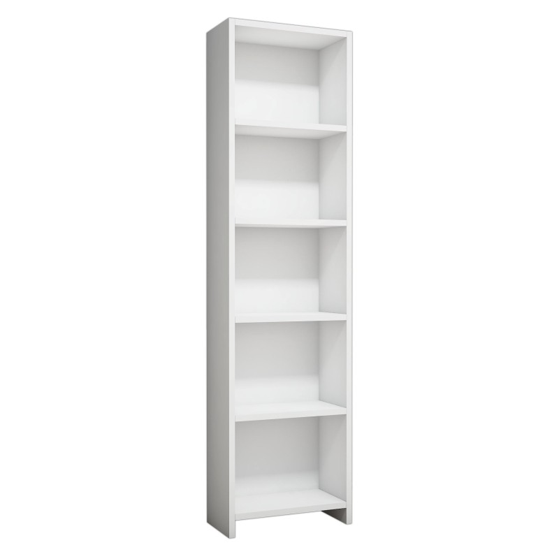 Βιβλιοθήκη - Barkın - Χρώμα Λευκό - 40x20x150εκ
