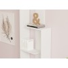 Βιβλιοθήκη - Wand - Χρώμα White - 50x20x160εκ