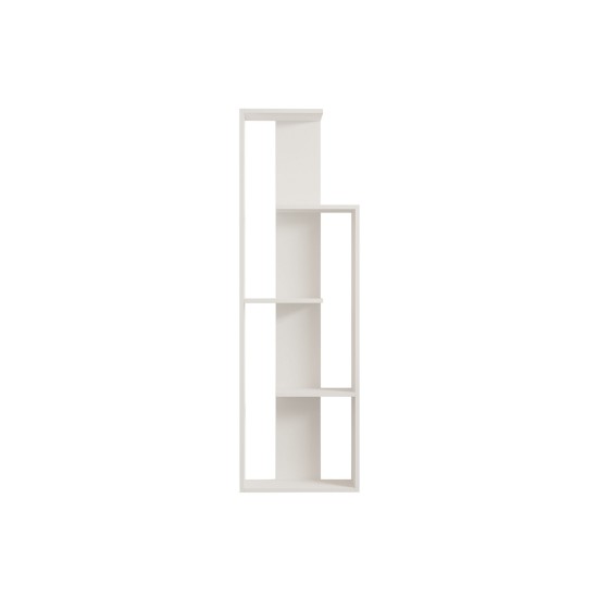 Βιβλιοθήκη - Wand - Χρώμα White - 50x20x160εκ Βιβλιοθήκη - Wand - Χρώμα White - 50x20x160εκ