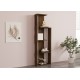 Βιβλιοθήκη - Wand - Χρώμα Καρυδί - 50x20x160εκ Βιβλιοθήκη - Wand - Χρώμα Καρυδί - 50x20x160εκ