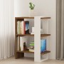 Bookshelf Gaye - Walnut, White Walnut
White