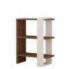 Bookshelf Gaye - Walnut, White Walnut
White