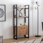 Bookshelf Milano Atlantic Pine
Black