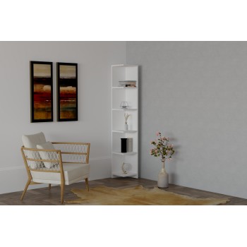 Bookshelf Ravella White