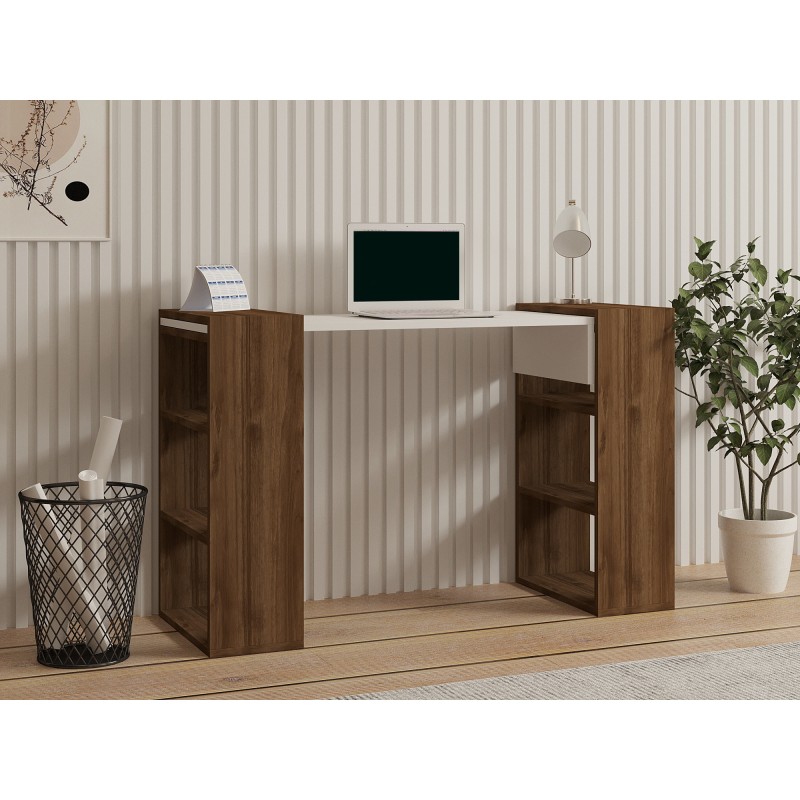 Study Desk Handy - Walnut, White Walnut
White