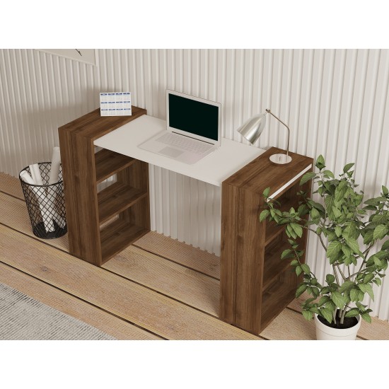 Study Desk Handy - Walnut, White Walnut
White Study Desk Handy - Walnut, White Walnut
White