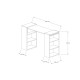 Study Desk Handy - Walnut, White Walnut
White Study Desk Handy - Walnut, White Walnut
White