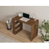 Study Desk Cool - Walnut Walnut