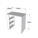 Study Desk Cool - Walnut Walnut Study Desk Cool - Walnut Walnut