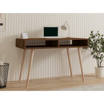 Study Desk Novo - Walnut Walnut