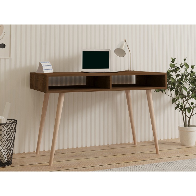 Study Desk Novo - Walnut Walnut