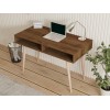 Study Desk Novo - Walnut Walnut