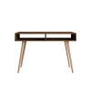 Study Desk Novo - Walnut Walnut