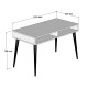 Study Desk Novo - Walnut Walnut