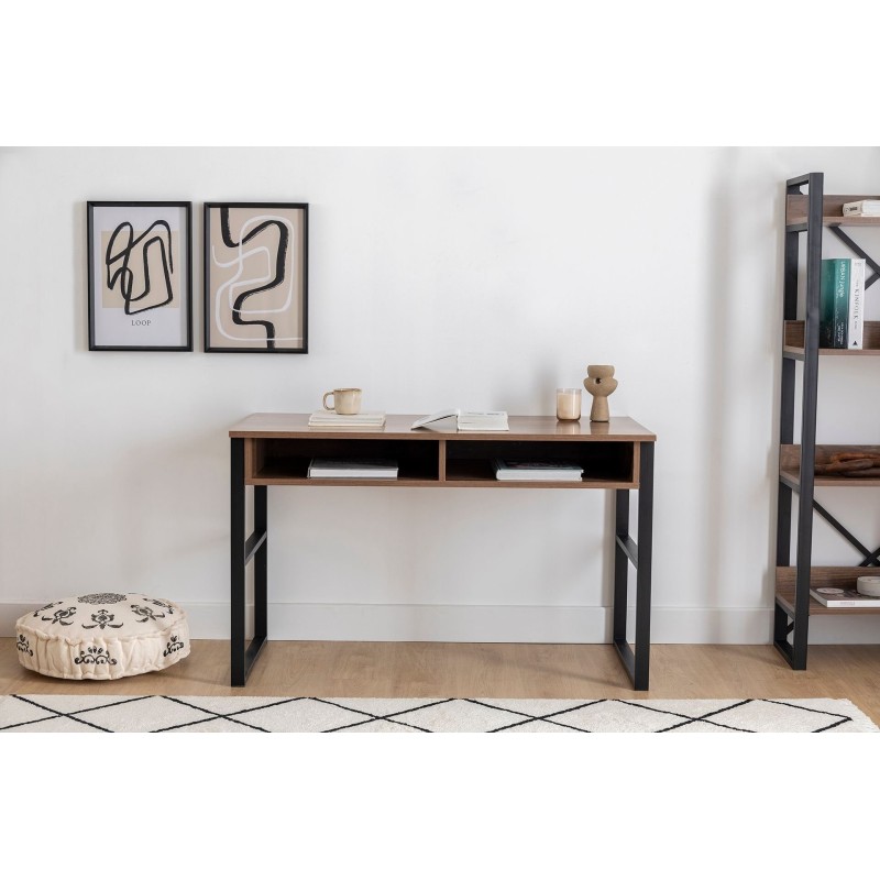 Hanah Home Study Desk Nove - Walnut Walnut