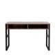 Hanah Home Study Desk Nove - Walnut Walnut