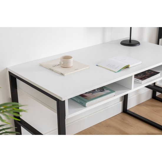 Study Desk Misto - White White Study Desk Misto - White White