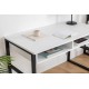 Study Desk Misto - White White Study Desk Misto - White White
