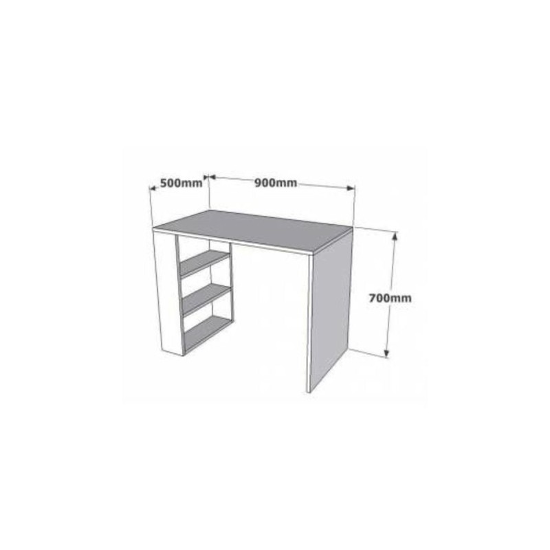 Study Desk Pelit Atlantic Pine