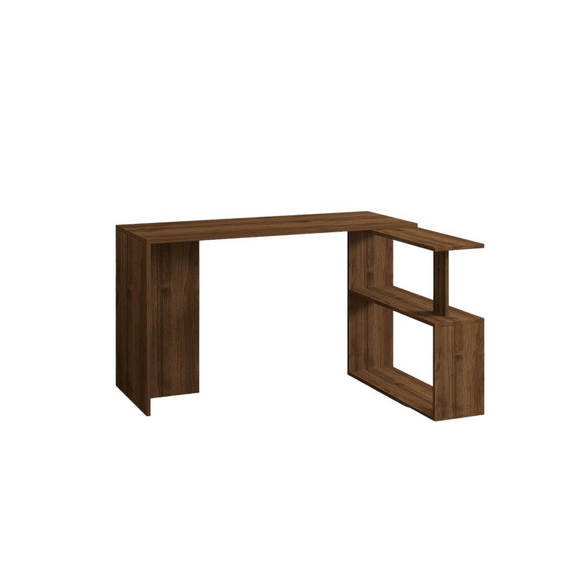 Study Desk Cayko - Walnut Walnut